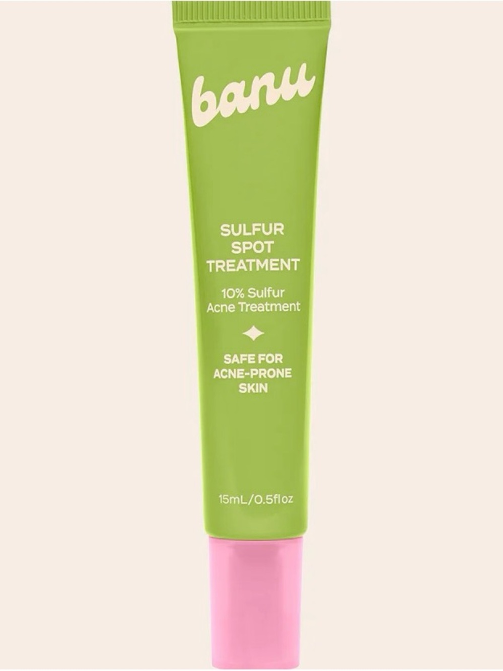 Banu 10% Sulfur Acne & Pimple Spot Treatment. New, never used! Size: 0.5oz/15 mL